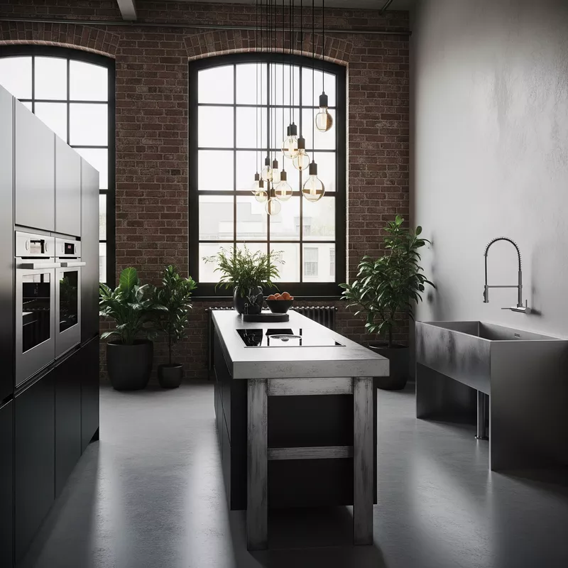 Dapur Minimalis Industrial Dapur Minimalis Industrial