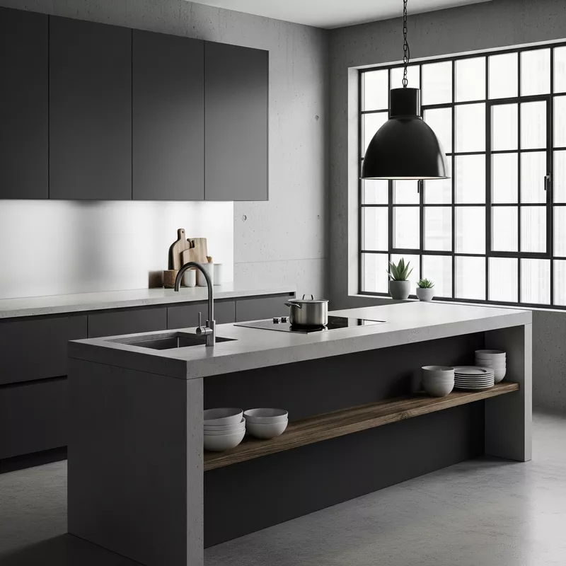 Dapur Minimalis Industrial: Paduan Gaya yang Unik