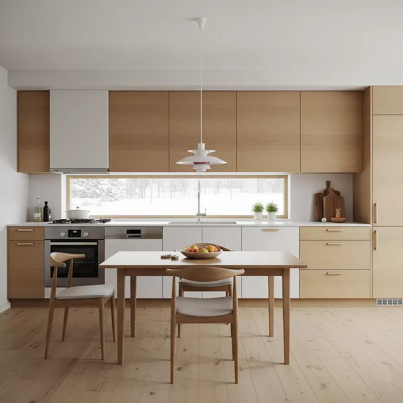 Dapur Minimalis Modern Simple dan Elegan dengan Sentuhan Skandinavia Dapur Minimalis Modern Simple dan Elegan dengan Sentuhan Skandinavia