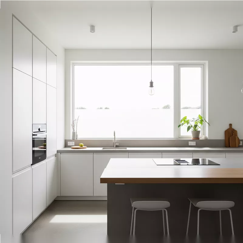 Dapur Minimalis dengan Pencahayaan Alami Dapur Minimalis dengan Pencahayaan Alami