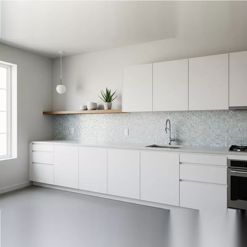 dapur minimalis, backsplash keramik mozaik dapur minimalis, backsplash keramik mozaik