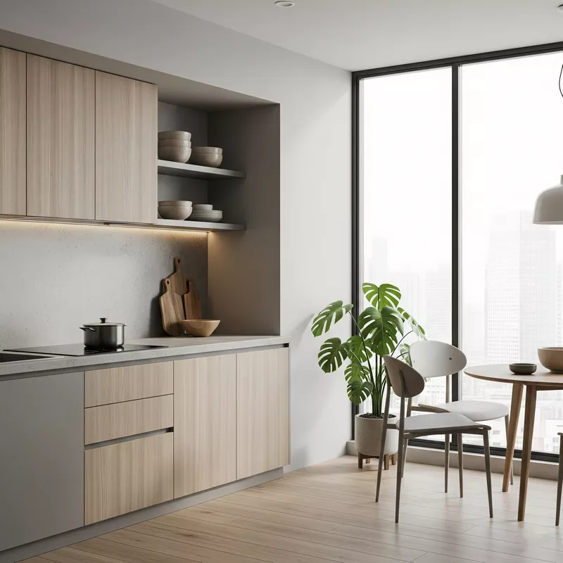 Dapur minimalis untuk milenial di Jakarta Dapur minimalis untuk milenial di Jakarta