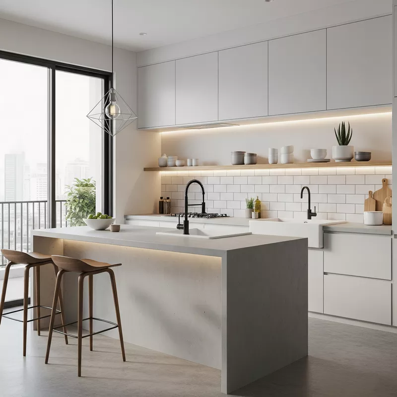 Dapur minimalis untuk milenial di Surabaya Dapur minimalis untuk milenial di Surabaya