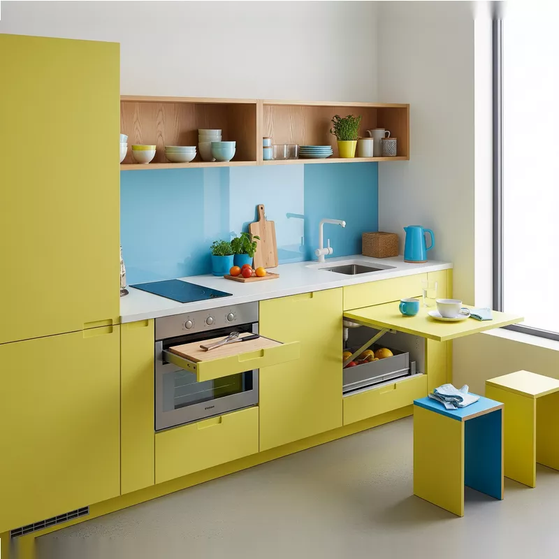 Desain Dapur Minimalis Modern untuk Ruang Sempit Desain Dapur Minimalis Modern untuk Ruang Sempit