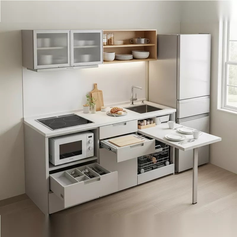 Kitchen Set Minimalis Multifungsi untuk Dapur Sempit Kitchen Set Minimalis Multifungsi untuk Dapur Sempit