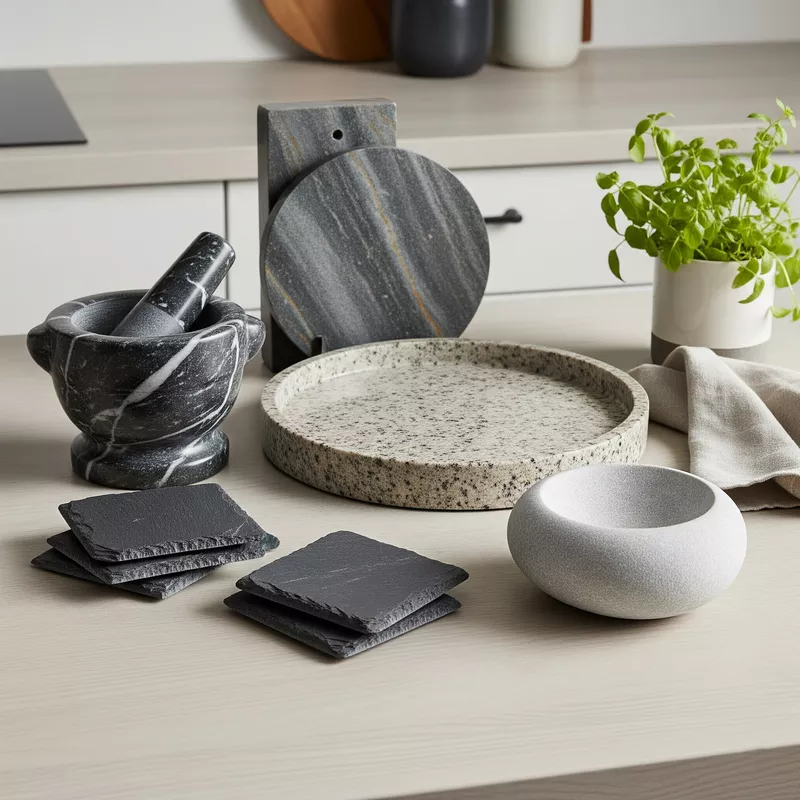 Aksesori dapur dari batu alam yang stylish-jasa interior splusa.id Aksesori dapur dari batu alam yang stylish-jasa interior splusa.id