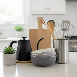 Aksesori dapur minimalis yang menarik-jasa interior splusa.id