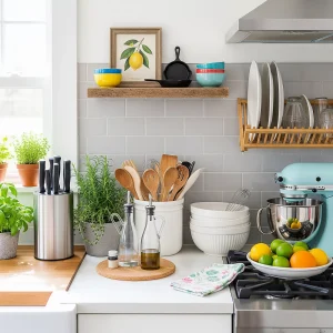 Contoh penempatan aksesoris dapur yang efektif-jasa interior splusa.id