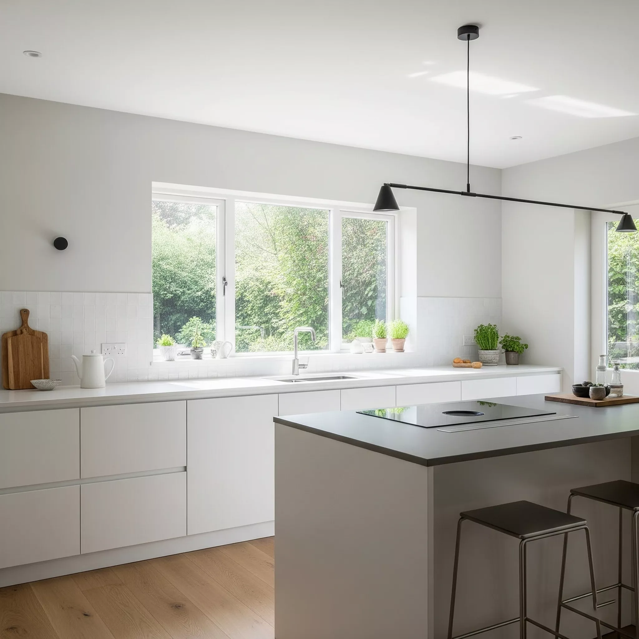 Dapur minimalis dengan pencahayaan alami yang optimal-jasa interior splusa.id Dapur minimalis dengan pencahayaan alami yang optimal-jasa interior splusa.id