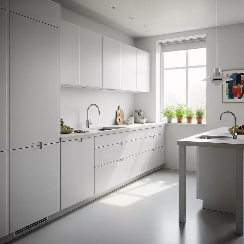 Dapur minimalis dengan pencahayaan yang baik-jasa interior splusa.id Dapur minimalis dengan pencahayaan yang baik-jasa interior splusa.id