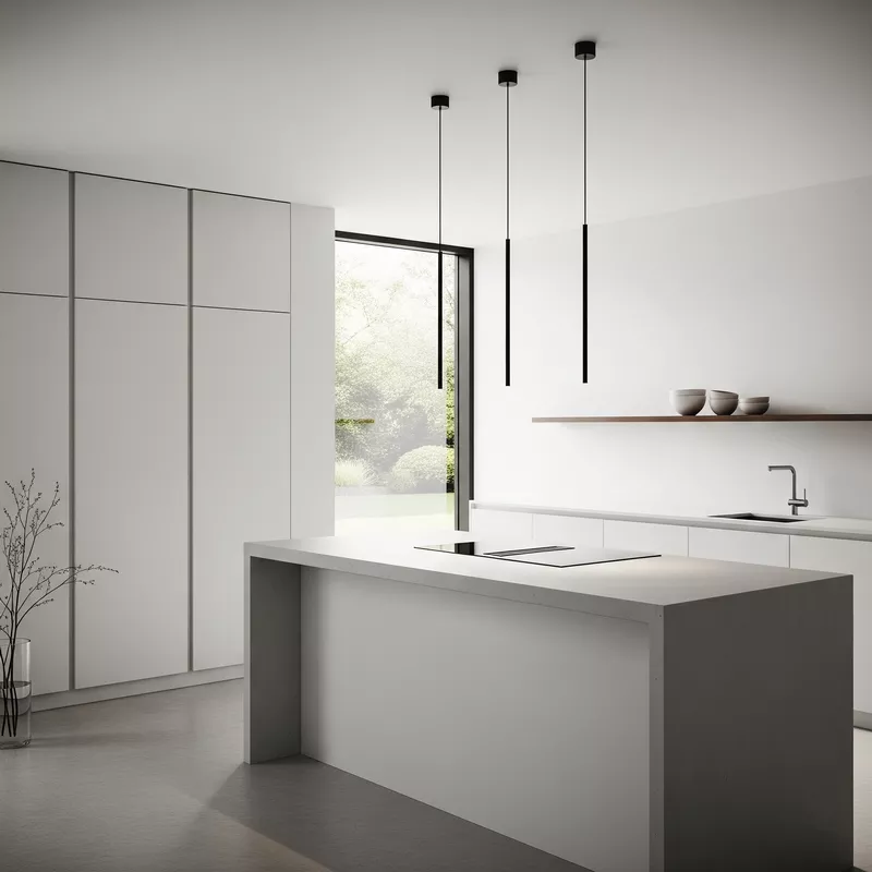 Dapur minimalis modern dengan desain elegan-jasa interior splusa.id Dapur minimalis modern dengan desain elegan-jasa interior splusa.id