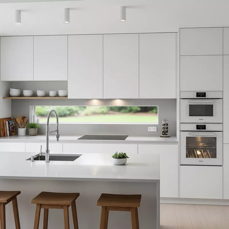 Dapur minimalis yang fungsional dan terorganisir-jasa interior splusa.id Dapur minimalis yang fungsional dan terorganisir-jasa interior splusa.id