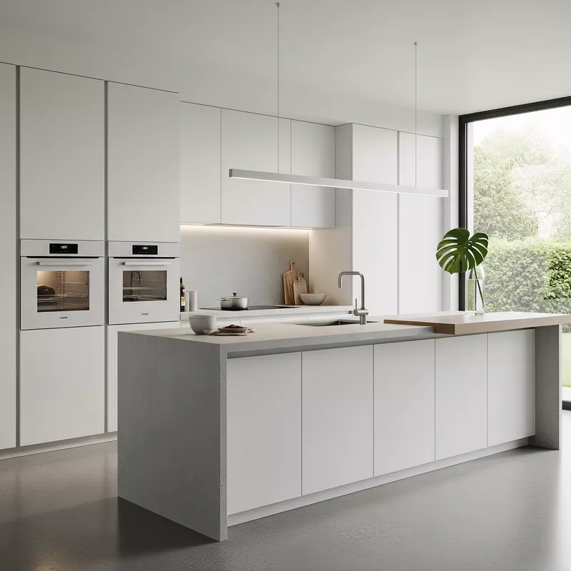 Dapur modern dengan desain minimalis-jasa interior splusa.id Dapur modern dengan desain minimalis-jasa interior splusa.id