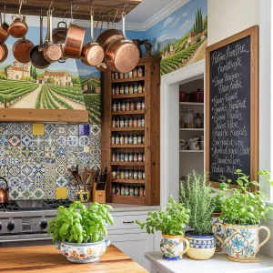 Dekorasi kustom di dapur-jasa interior splusa.id