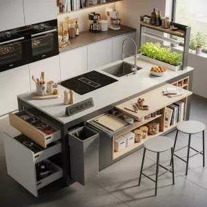 Furnitur dapur multifungsi yang efisien-jasa interior splusa.id