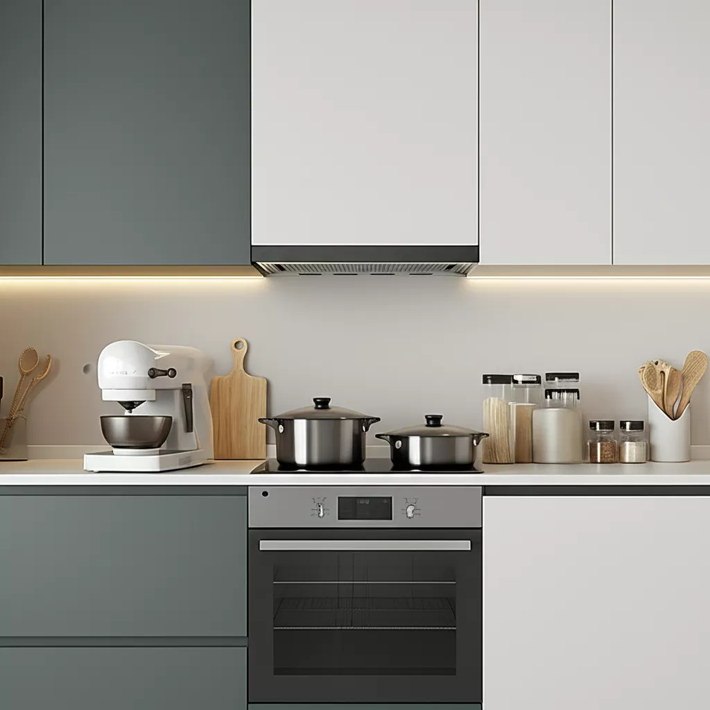 Ide dekorasi dapur DIY hemat biaya dengan rak dinding dari kayu bekas-jasa interior splusa.id Ide dekorasi dapur DIY hemat biaya dengan rak dinding dari kayu bekas-jasa interior splusa.id