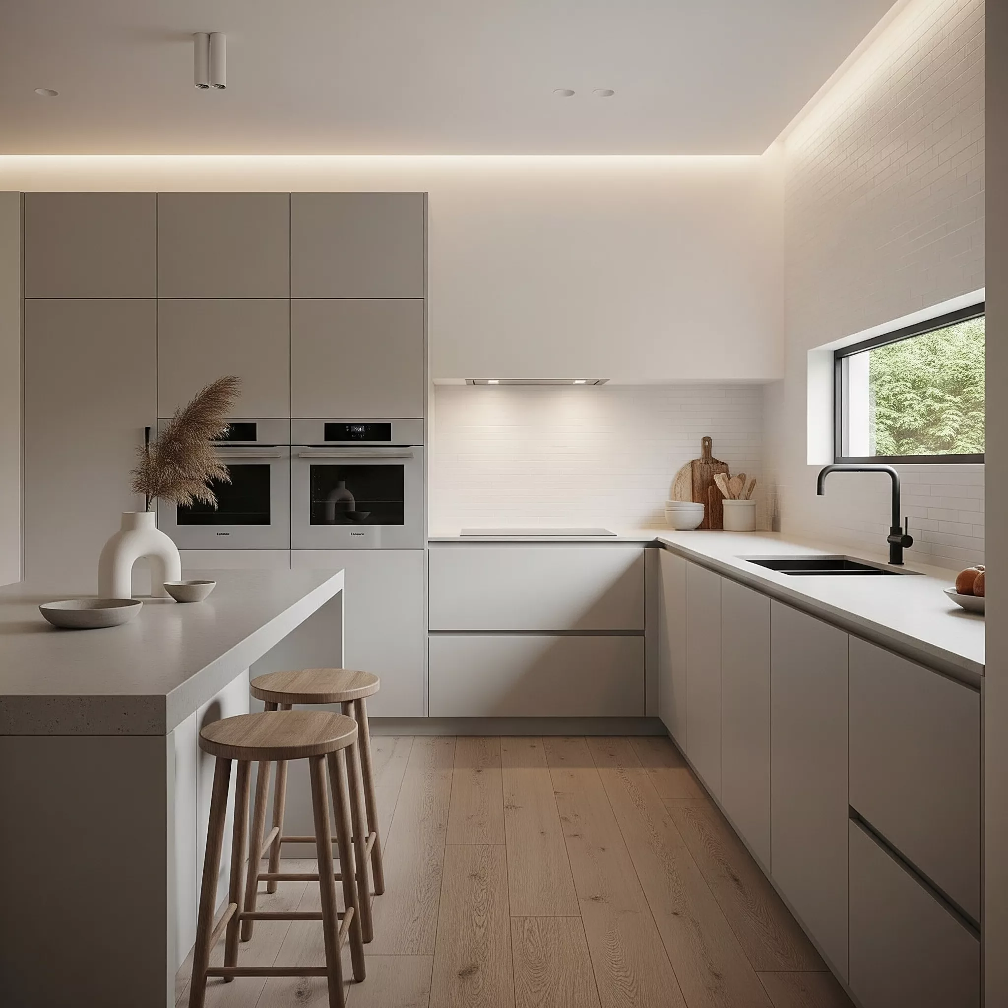 Kitchen set minimalis modern dengan warna netra-jasa interior splusa.id Kitchen set minimalis modern dengan warna netra-jasa interior splusa.id