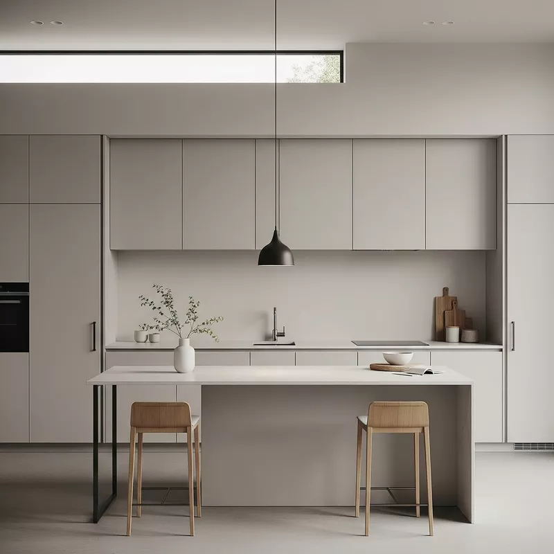 Kombinasi warna netral di dapur minimalis-jasa interior splusa.id Kombinasi warna netral di dapur minimalis-jasa interior splusa.id