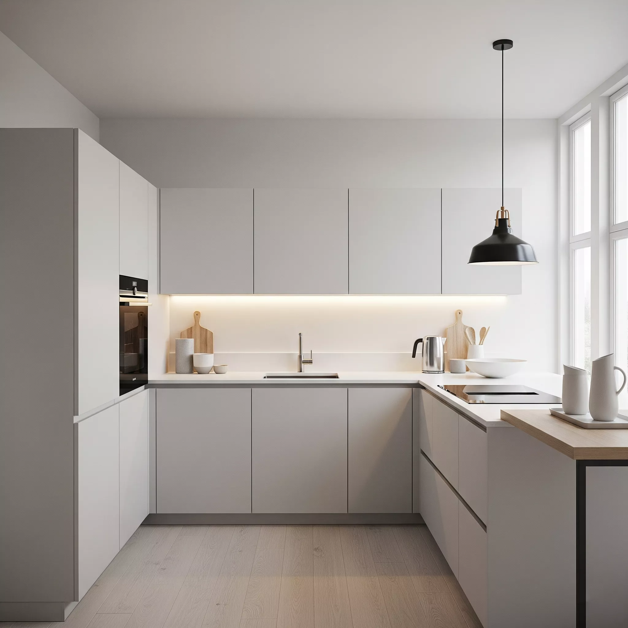 Pencahayaan dapur minimalis yang modern-jasa interior splusa.id Pencahayaan dapur minimalis yang modern-jasa interior splusa.id