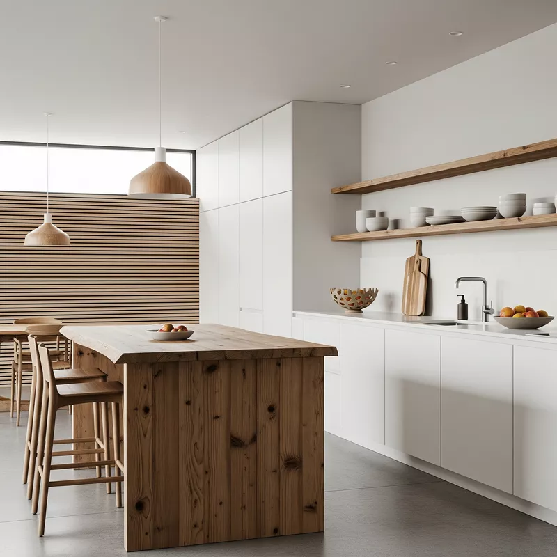 Penempatan Aksen Kayu di Dapur-jasa interior splusa.id Penempatan Aksen Kayu di Dapur-jasa interior splusa.id