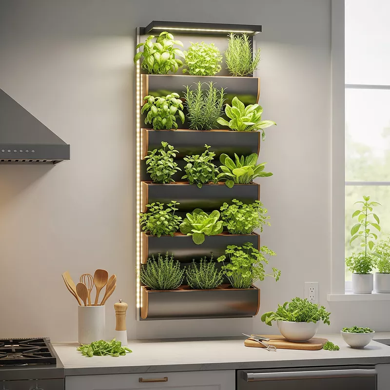 Penempatan vertical garden yang ideal di dapur-jasa interior splusa.id Penempatan vertical garden yang ideal di dapur-jasa interior splusa.id